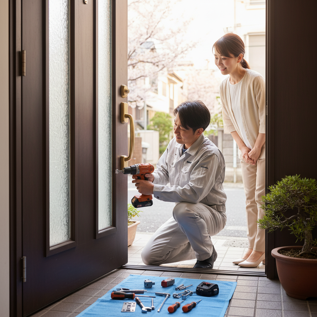 神奈川県横浜市中区のドア修理:料金・事例・依頼の流れ