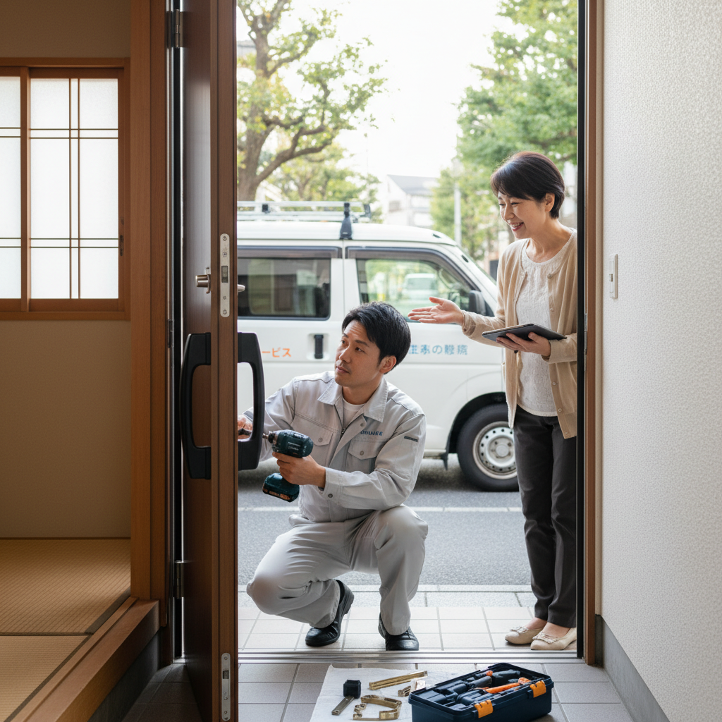 神奈川県横浜市保土ケ谷区のドア修理料金・事例・依頼の流れ