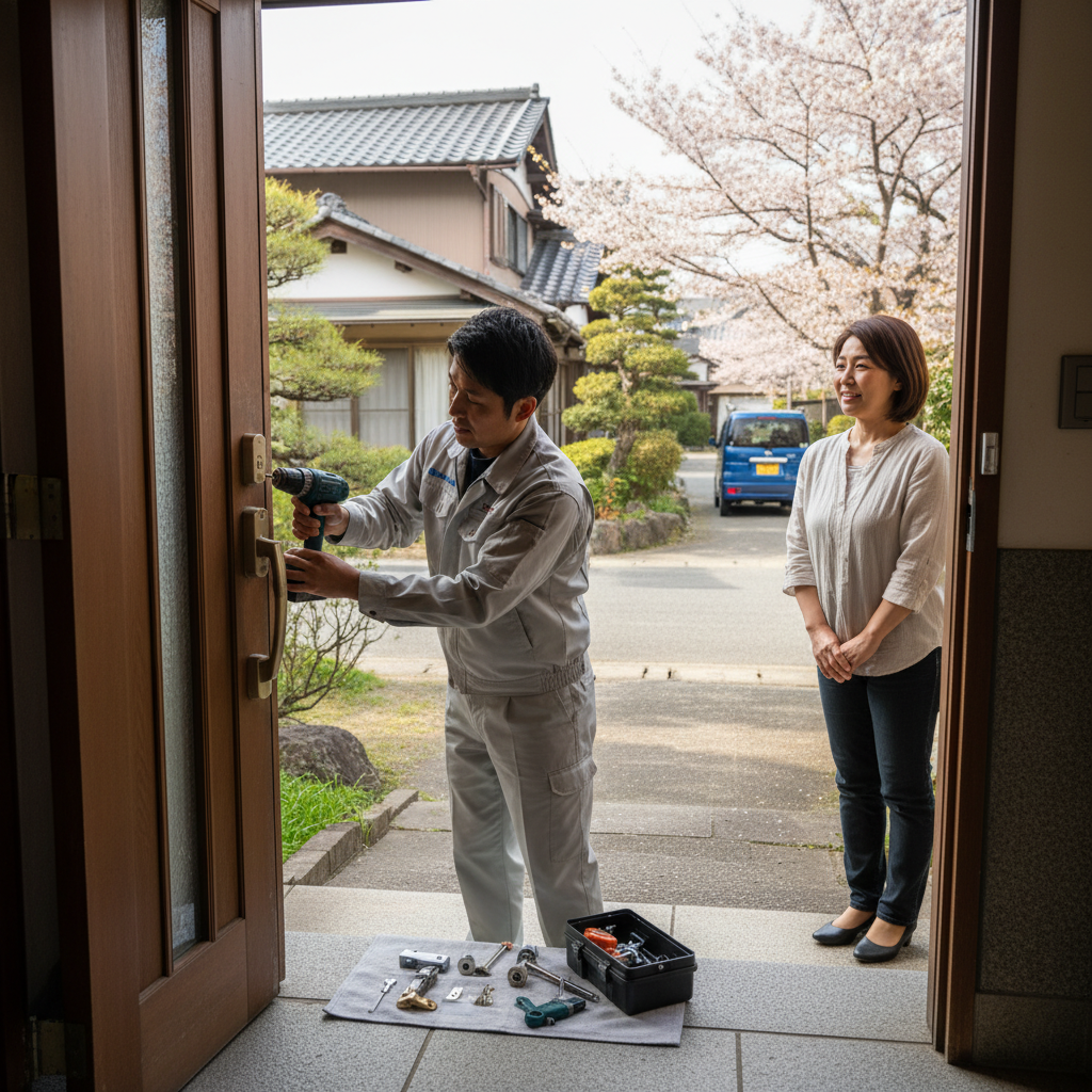 神奈川県三浦市でのドア修理：料金・事例・依頼の流れ
