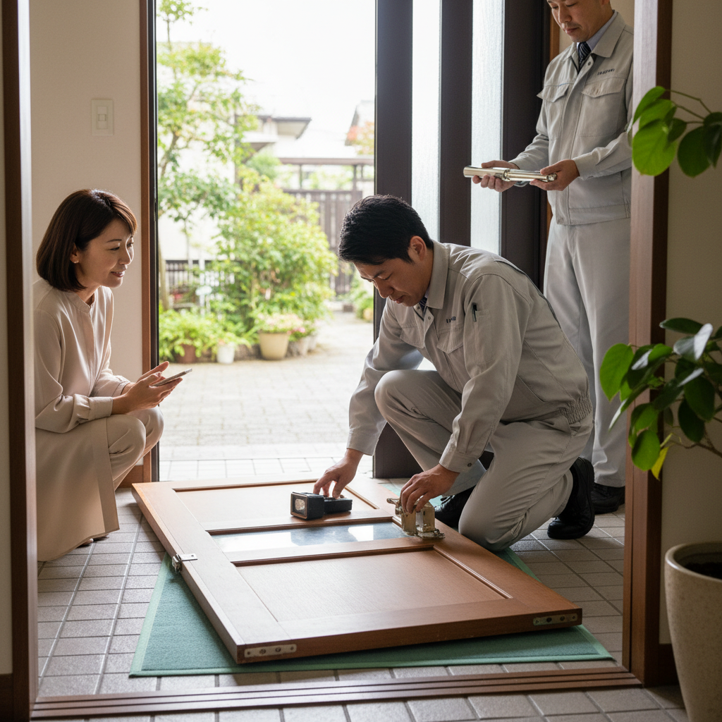 神奈川県秦野市 ドア修理の料金・事例・依頼の流れ