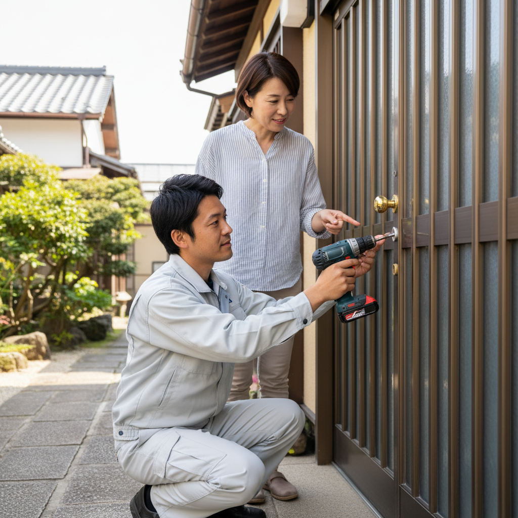 神奈川県逗子市 ドア修理の料金・事例・依頼の流れ