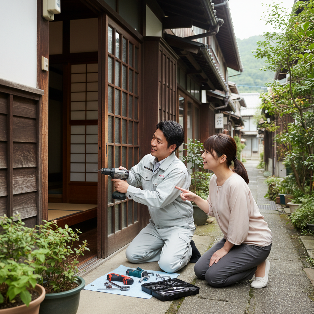 神奈川県清川村のドア修理:料金相場、事例、依頼の流れ