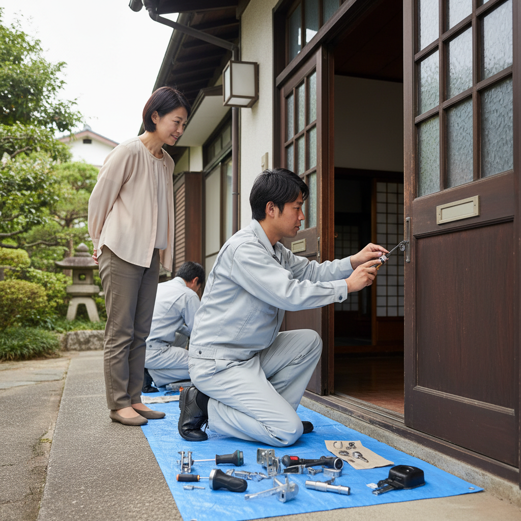 神奈川県川崎市高津区のドア修理：料金・事例・依頼の流れ