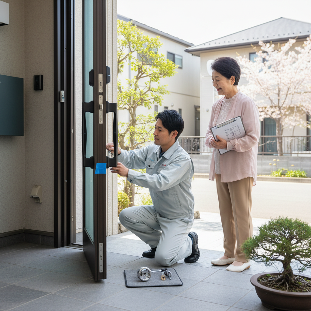 神奈川県川崎市中原区のドア修理料金相場・事例と依頼の流れ