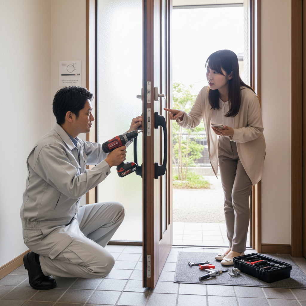 神奈川県相模原市中央区 ドア修理の料金・事例・依頼の流れ