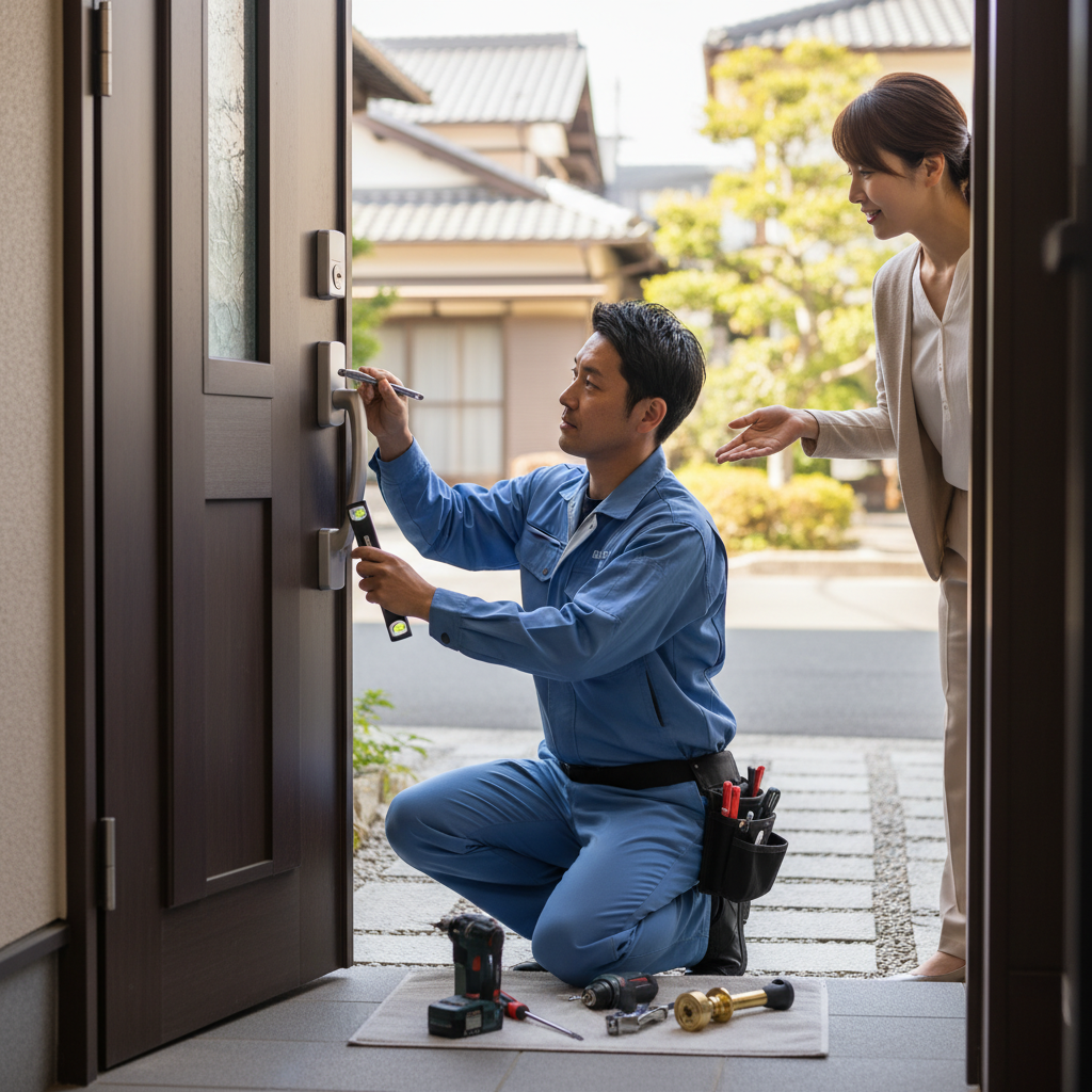 神奈川県平塚市のドア修理:料金相場・事例・依頼の流れ