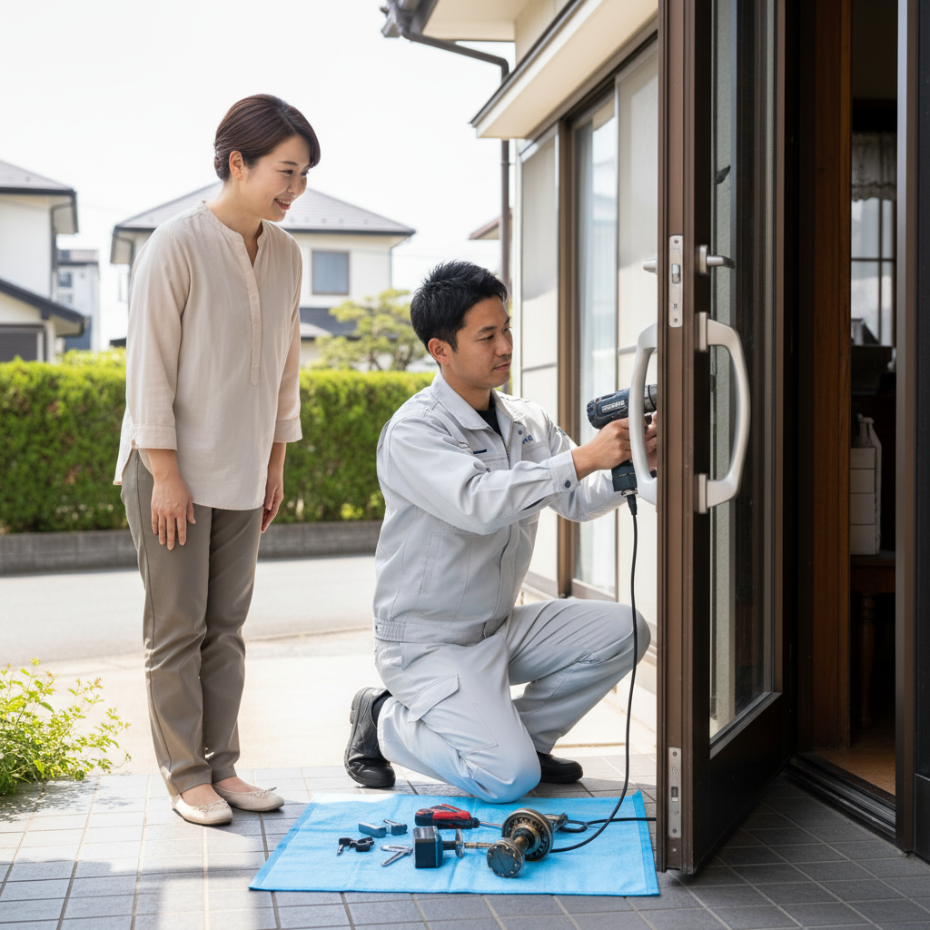 千葉県印西市でのドア修理：料金・事例・依頼の流れ