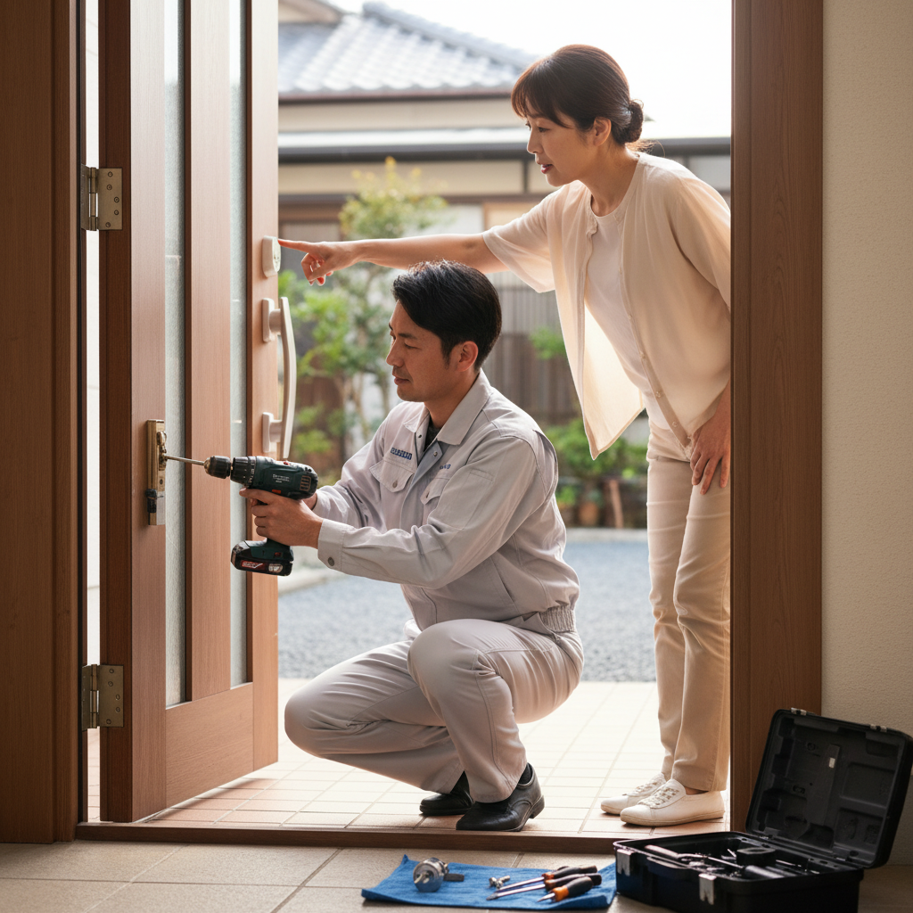 千葉県浦安市のドア修理:料金相場、事例、依頼の流れ