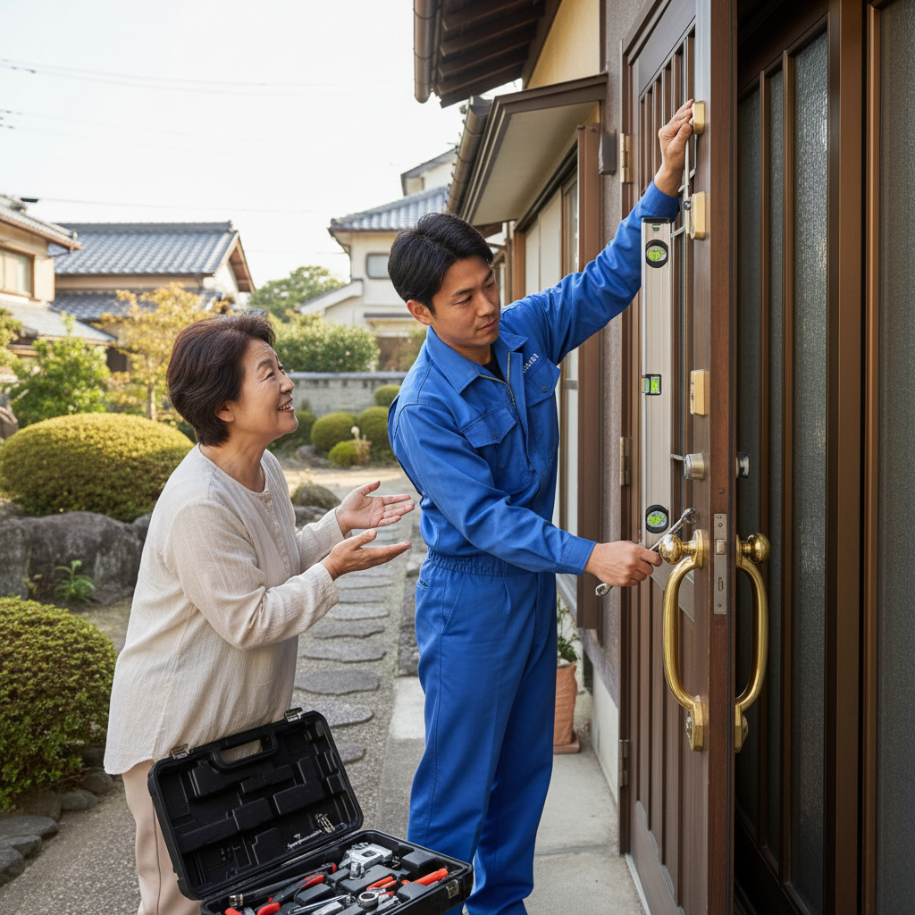 千葉県鎌ケ谷市のドア修理:料金・事例・依頼の流れ