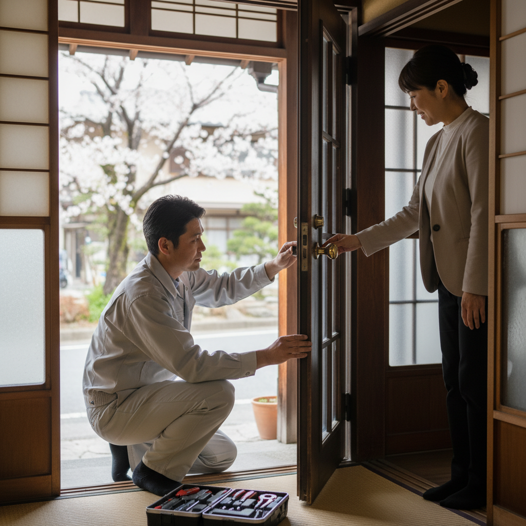 千葉県佐倉市のドア修理：料金相場、事例紹介、依頼の流れ