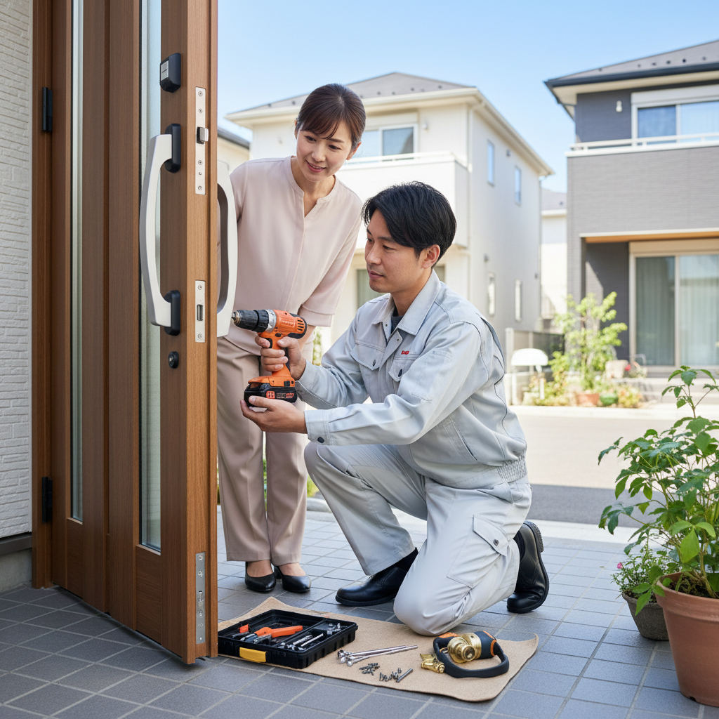 千葉県千葉市美浜区のドア修理｜料金相場、事例、依頼の流れ