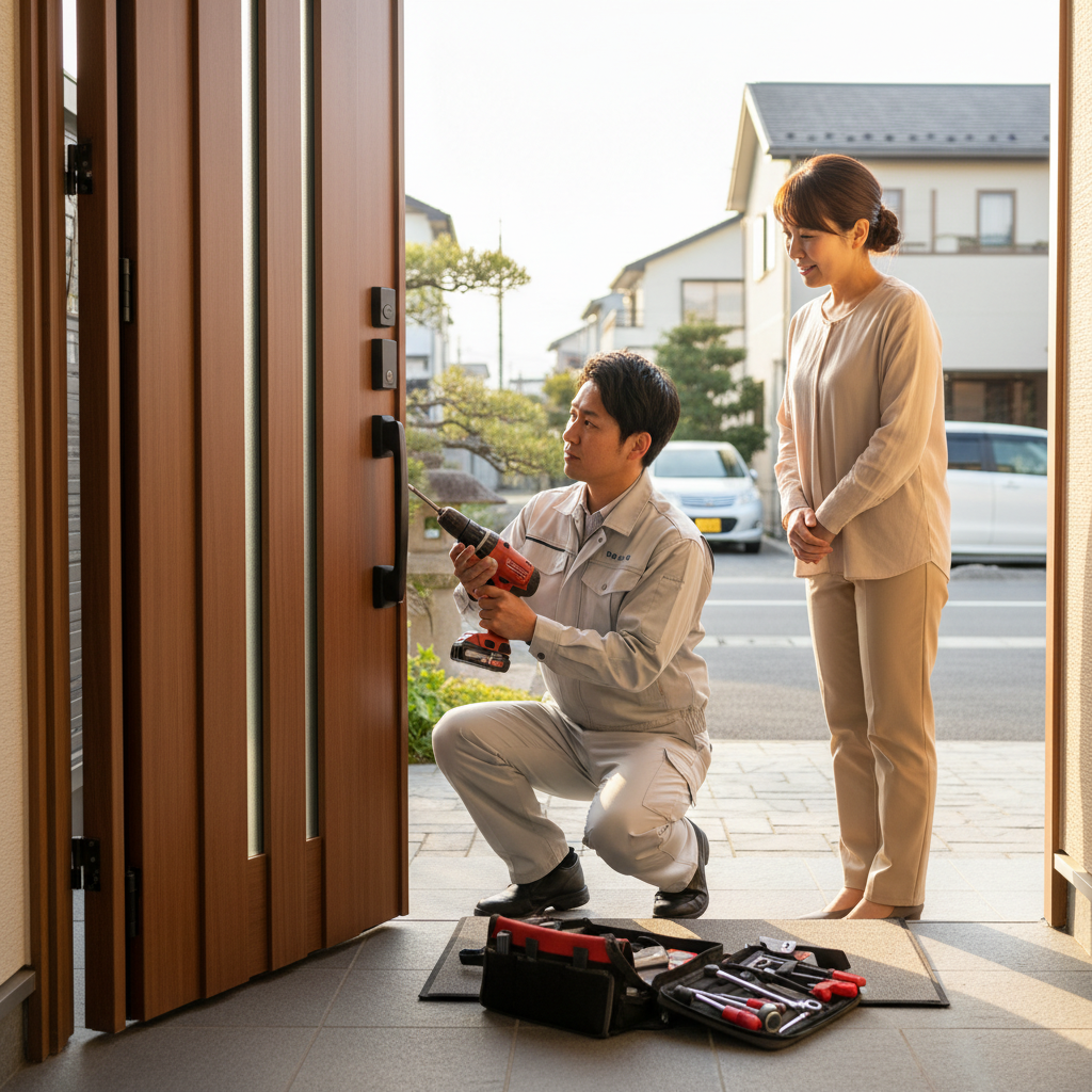 千葉県袖ケ浦市 ドア修理の料金相場、事例と依頼の流れ