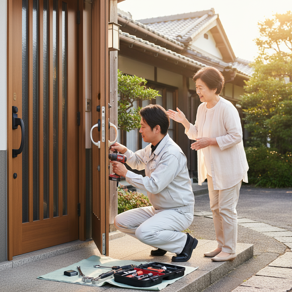 ドア修理の料金・事例・依頼の流れ（千葉県長生村版）