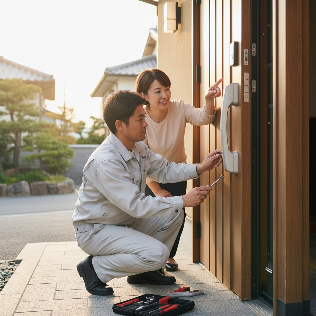 千葉県東庄町でのドア修理:料金・事例・依頼の流れ