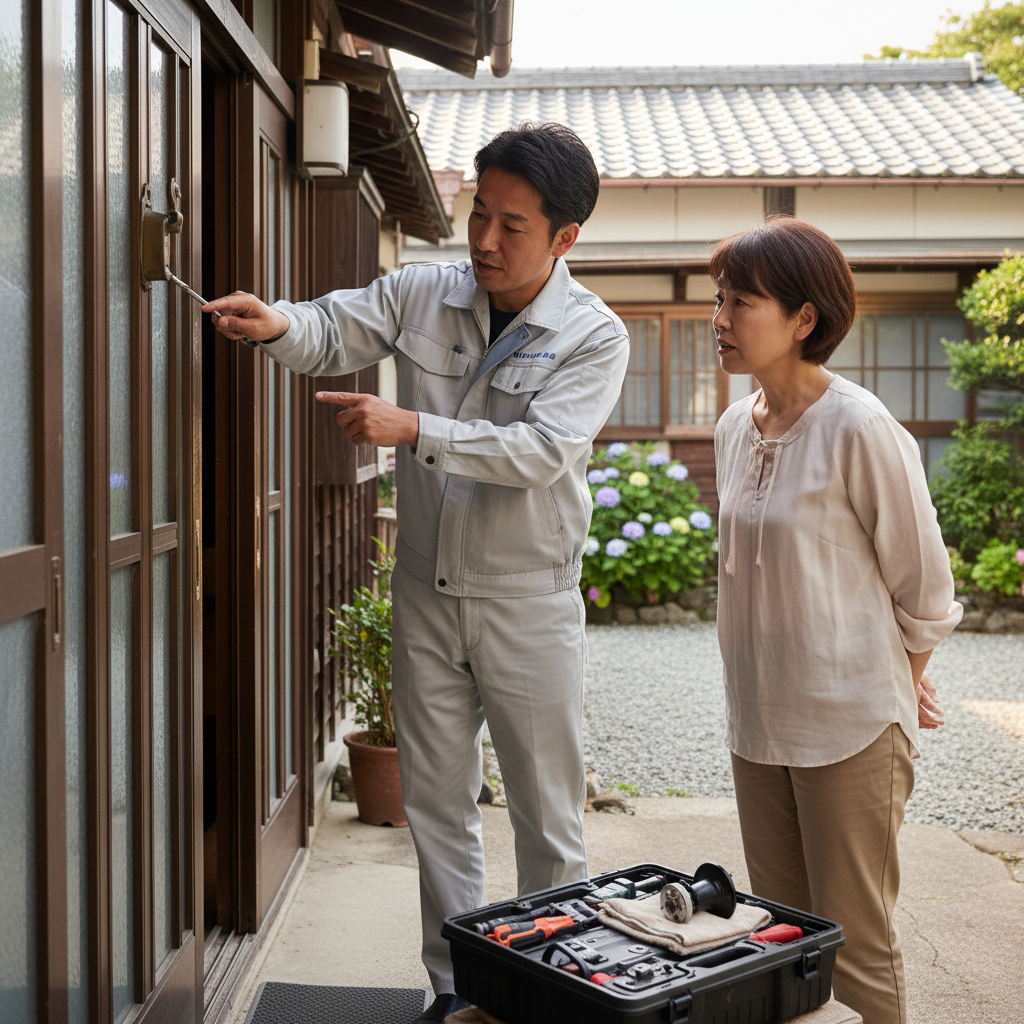 千葉県八街市でのドア修理：料金相場、事例、依頼の流れ