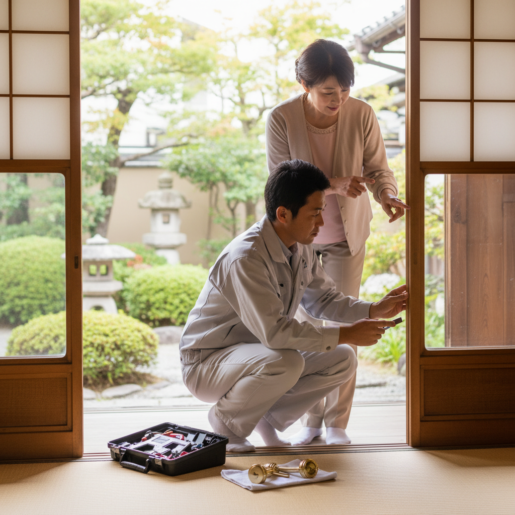 千葉県八千代市のドア修理：料金相場、事例、依頼の流れ