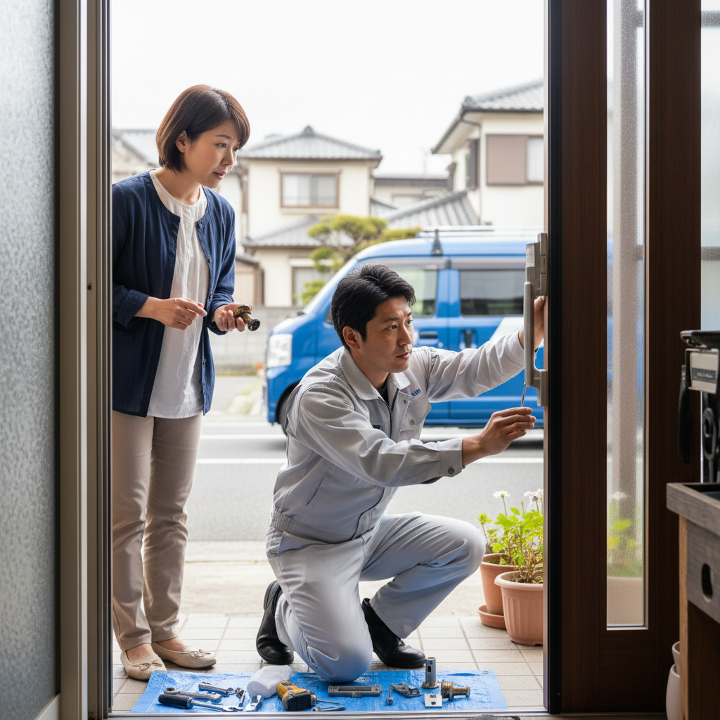 東京都羽村市 ドア修理の料金相場、事例、依頼の流れ
