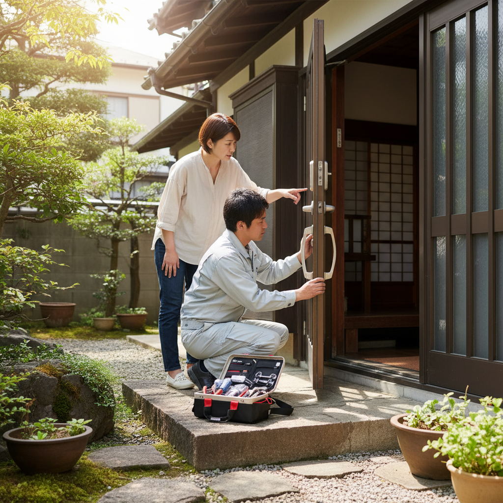 東京都国立市のドア修理：料金・事例・依頼の流れ