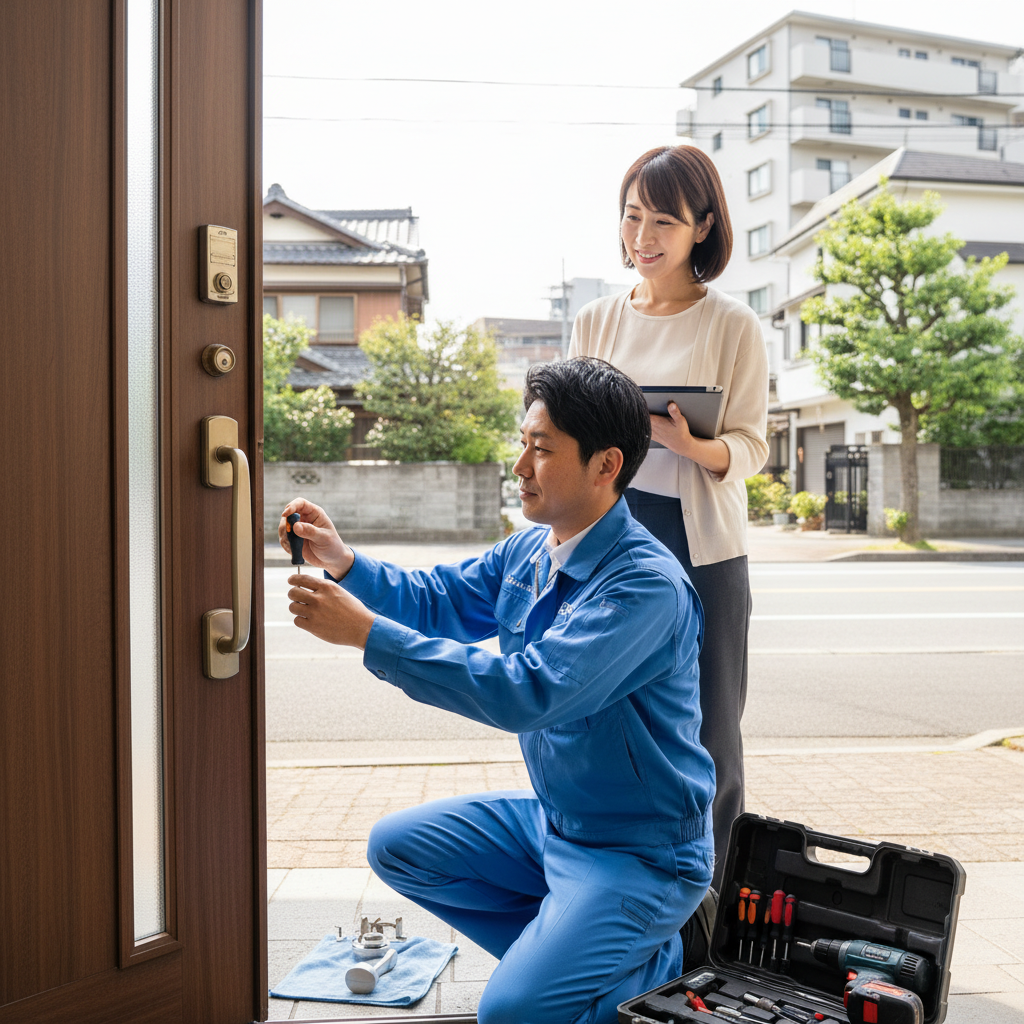 東京都三鷹市 ドア修理の料金・事例・依頼の流れ