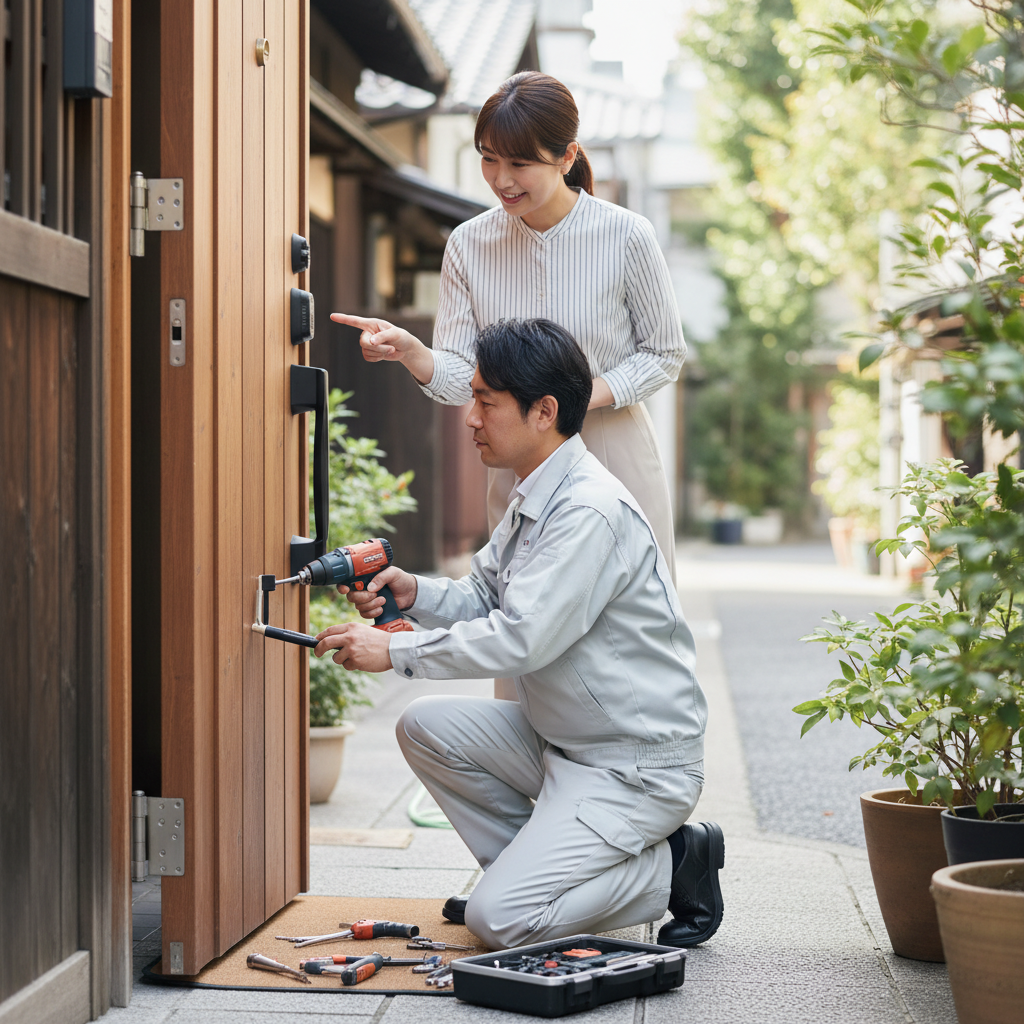 東京都新宿区のドア修理：料金・事例・依頼の流れ