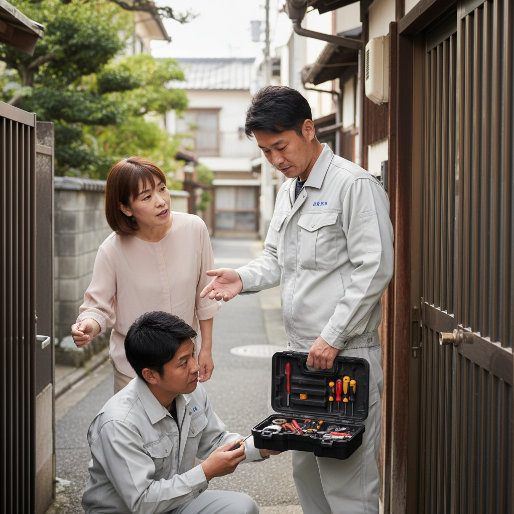 東京都青梅市 ドア修理の料金相場、事例、依頼の流れ