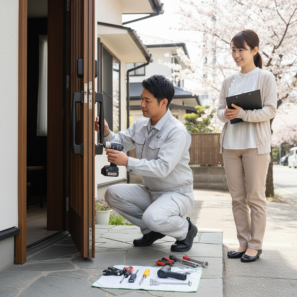 東京都調布市 ドア修理の料金相場、事例、依頼の流れ