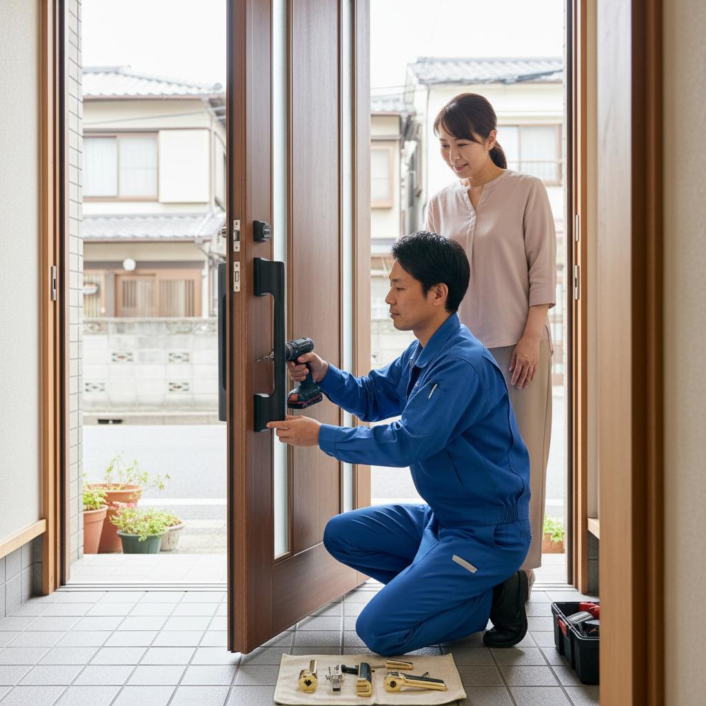 東京都北区のドア修理：料金相場、事例、依頼の流れ