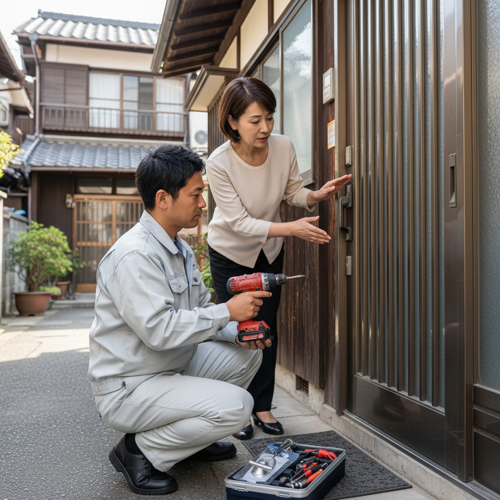 東京都墨田区のドア修理：料金・事例・依頼の流れ