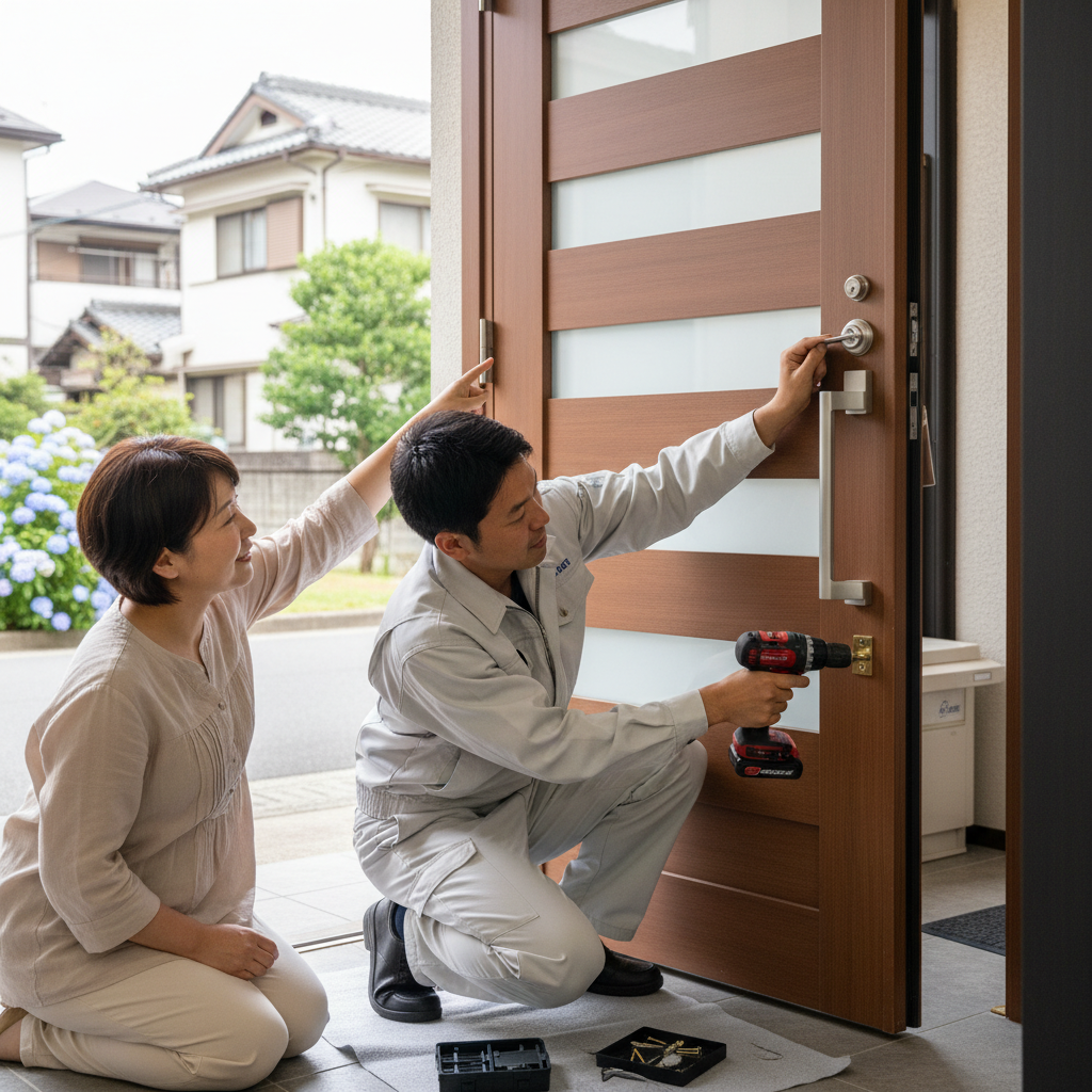 東京都目黒区のドア修理：料金・事例・依頼の流れ