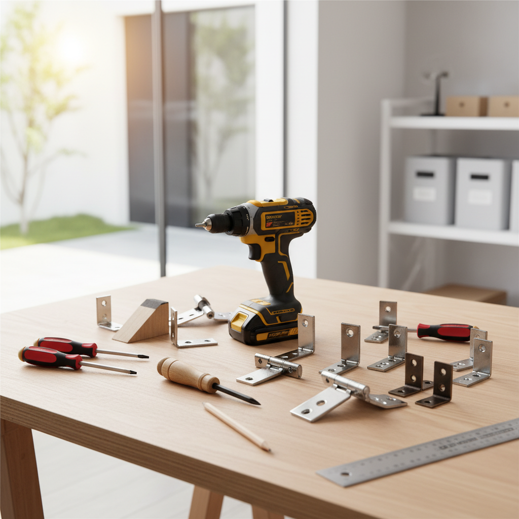 【初心者向け】必要な道具と蝶番の選び方に関する画像