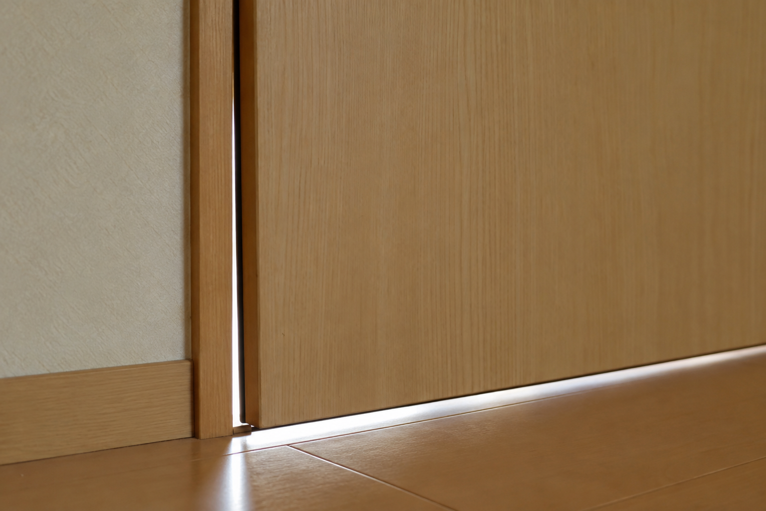 1.3 扉の傾き・隙間風が生じる原因(建付け不良や枠の歪み)